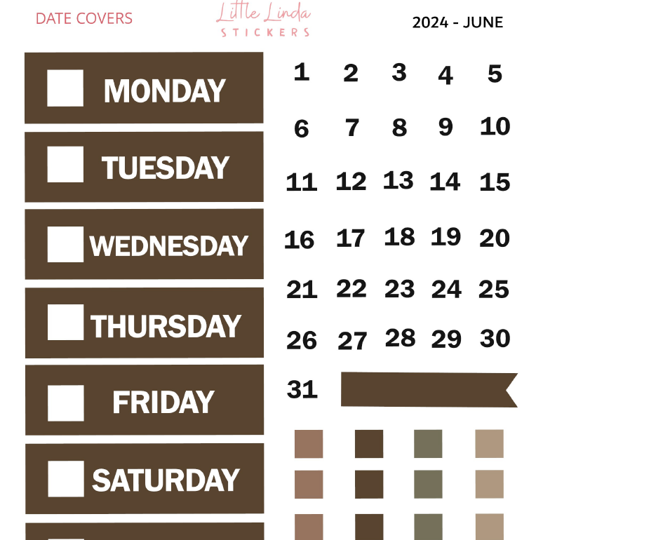 2024 June | Planner Girl - Essentials Kit