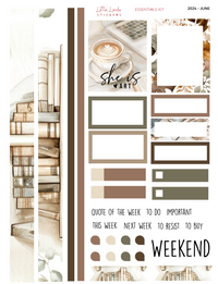 2024 June | Planner Girl - Essentials Kit