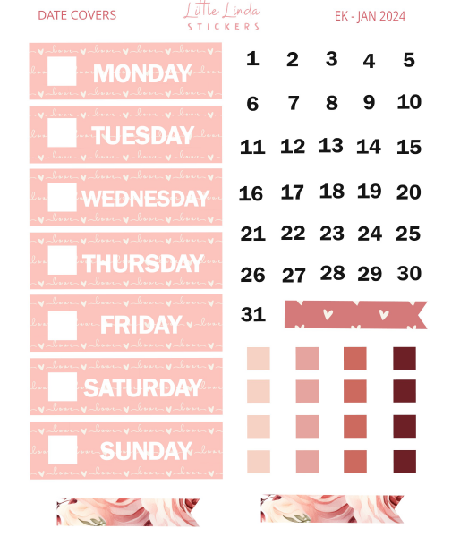 2024 Jan | Sweet Valentine - Essentials Kit