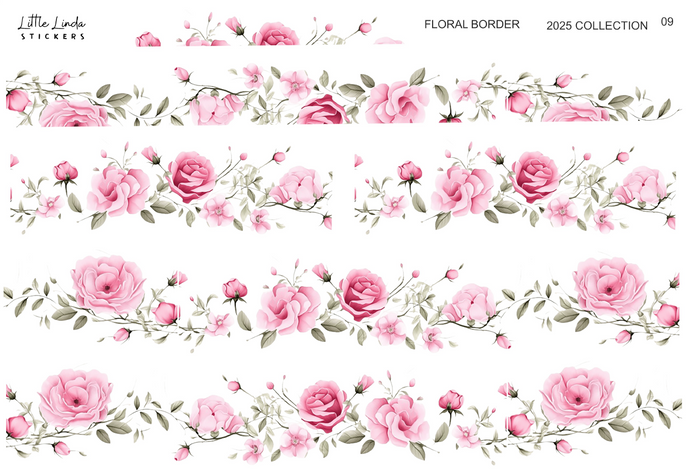 Floral Borders | Style 9
