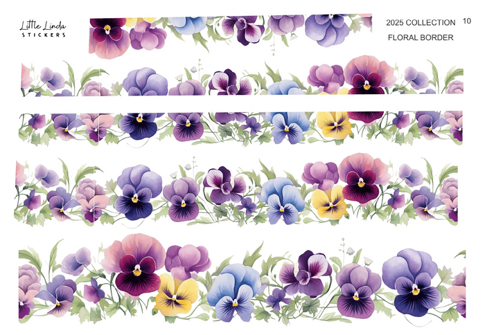 Floral Borders | Style 10