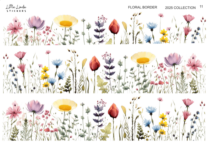Floral Borders | Style 11