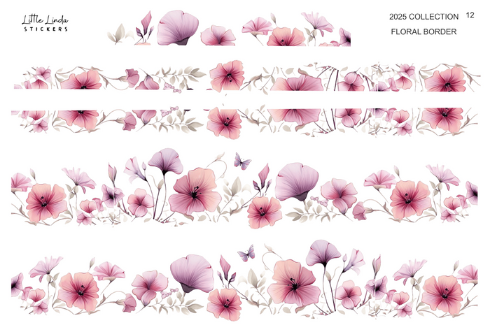 Floral Borders | Style 12