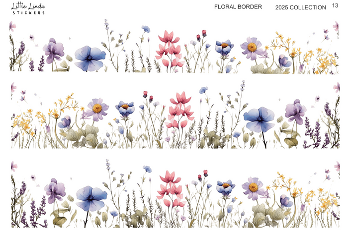 Floral Borders | Style 13