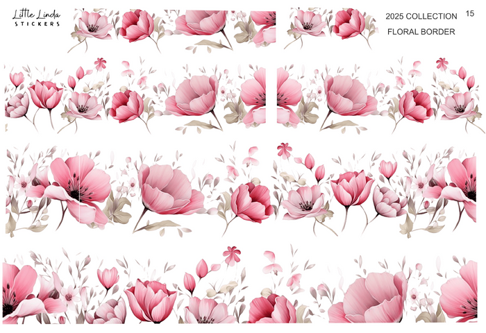 Floral Borders | Style 15