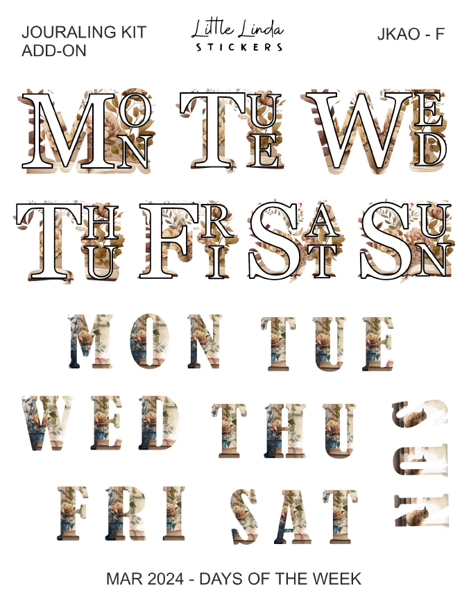 2024 Mar | Bookish Journaling Kit