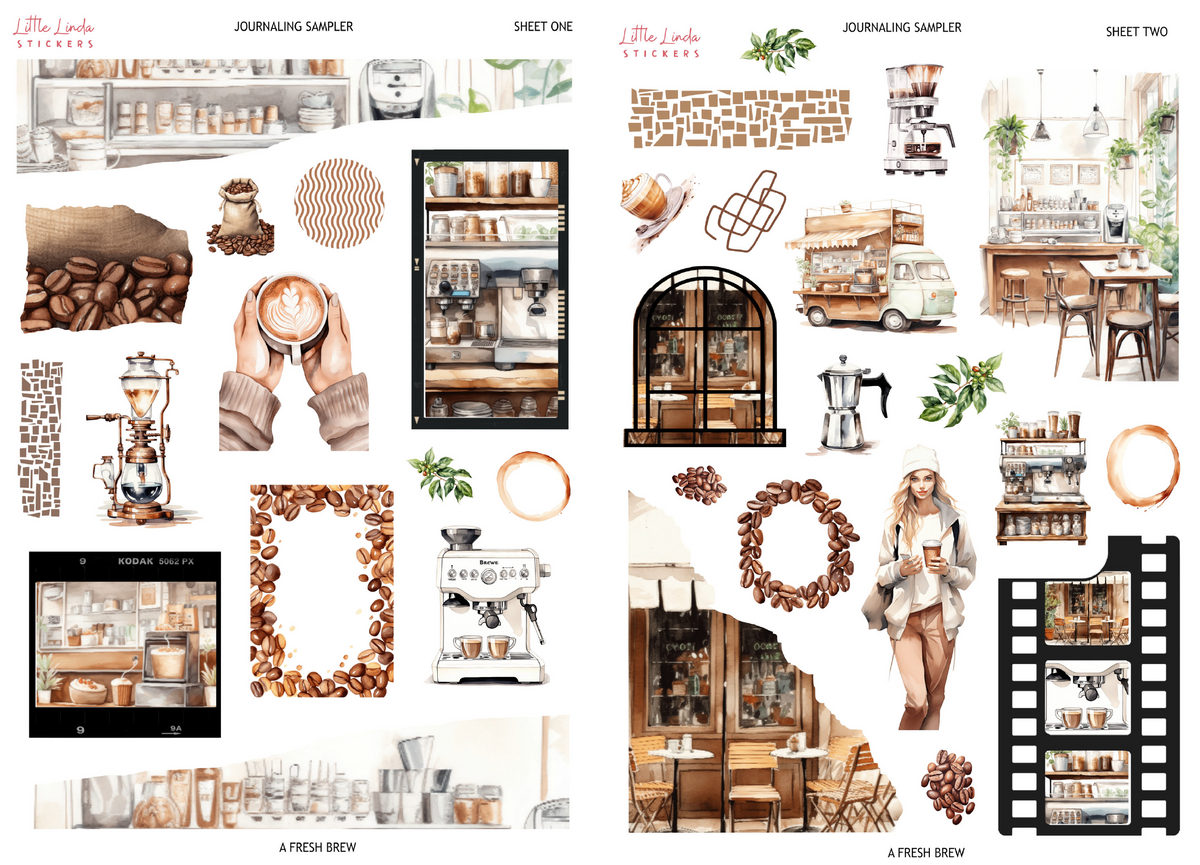 2024 Feb | A Fresh Brew - Journaling Kit