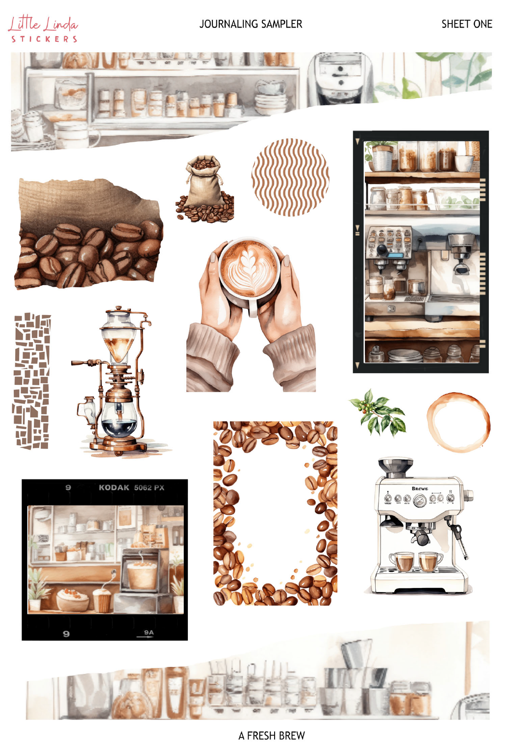 2024 Feb | A Fresh Brew - Journaling Kit