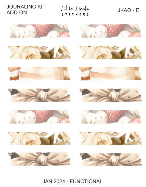 2024 Jan | Sweet Valentine - Journaling Kit