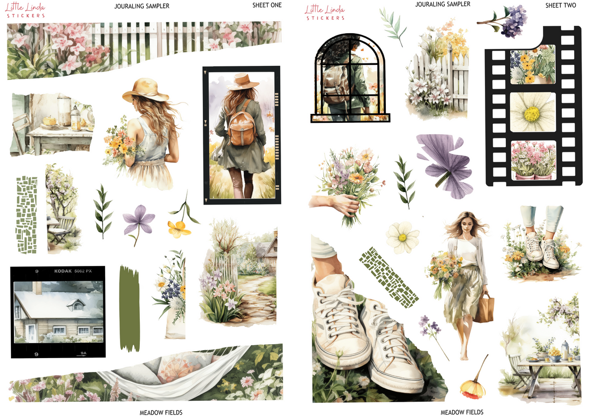 2025 Apr| Meadow Fields | Journaling Kit