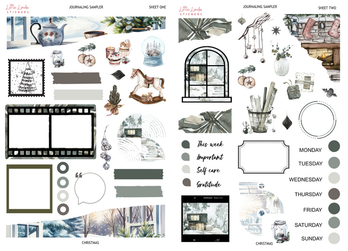 Journaling Kit | Christmas Day