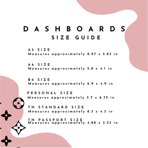 Luxe Dashboard | Custom Name/Word