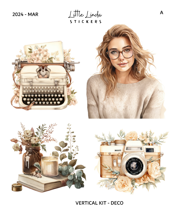 2024 Mar | Bookish - Vertical Kit
