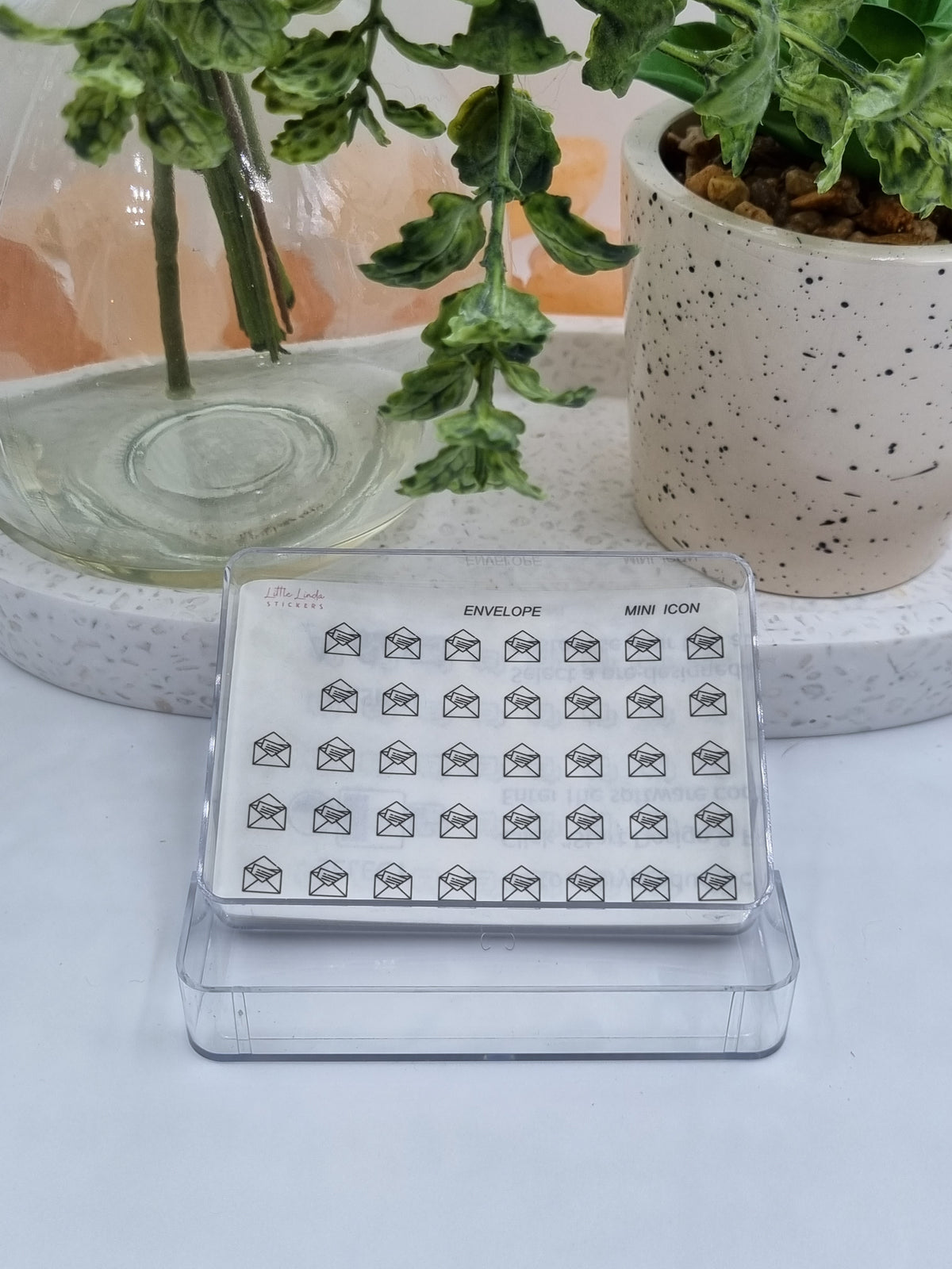 Mini Sticker Sheet Travel Case
