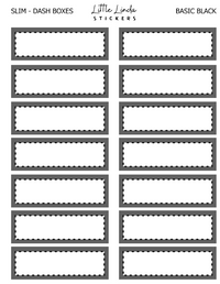 Functional | Slim Dash Line Boxes - 2023