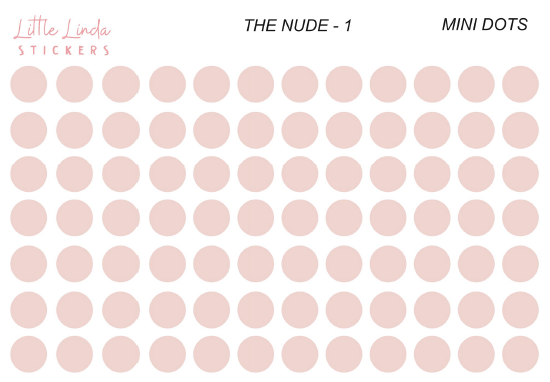 Mini Dots - The Nudes