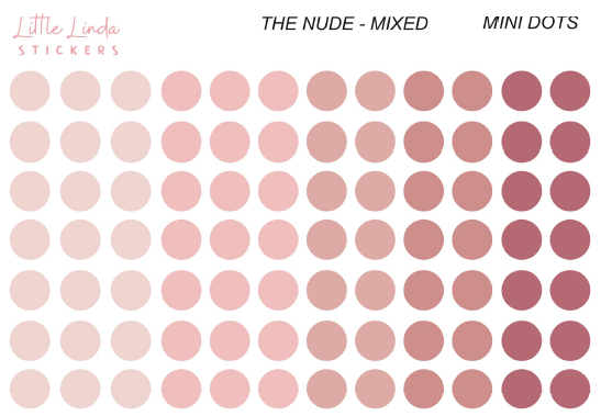 Mini Dots - The Nudes