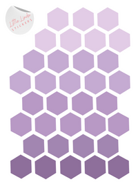 Hexagons - The Purples