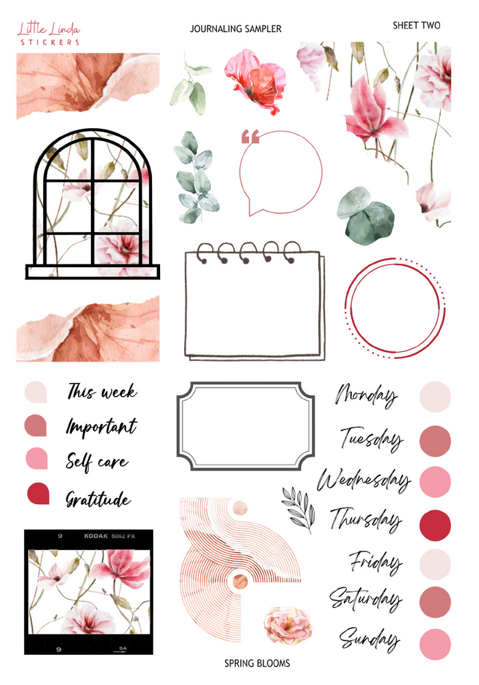 Journaling Kit | Spring Blooms