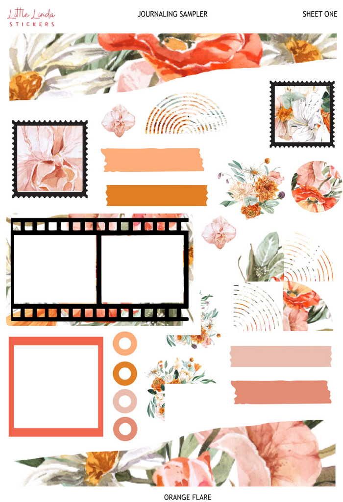 Journaling Kit | Orange Flare