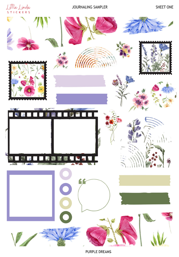 Journaling Kit | Purple Dreams