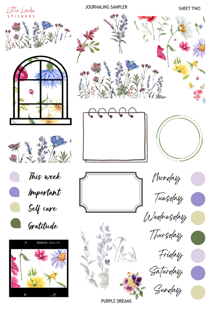 Journaling Kit | Purple Dreams