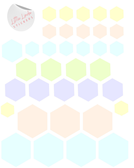 Hexagons - The Pastels