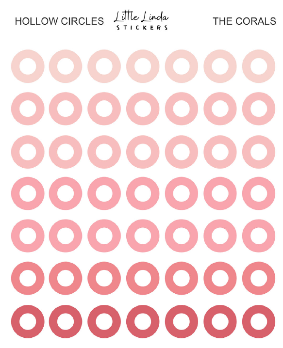 Functional Shapes | Hollow Circles