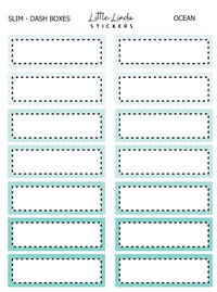 Functional | Slim Dash Line Boxes - 2023