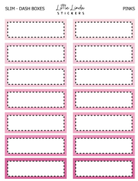Functional | Slim Dash Line Boxes - 2023