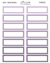 Functional | Slim Dash Line Boxes - 2023