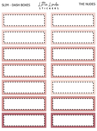 Functional | Slim Dash Line Boxes - 2023