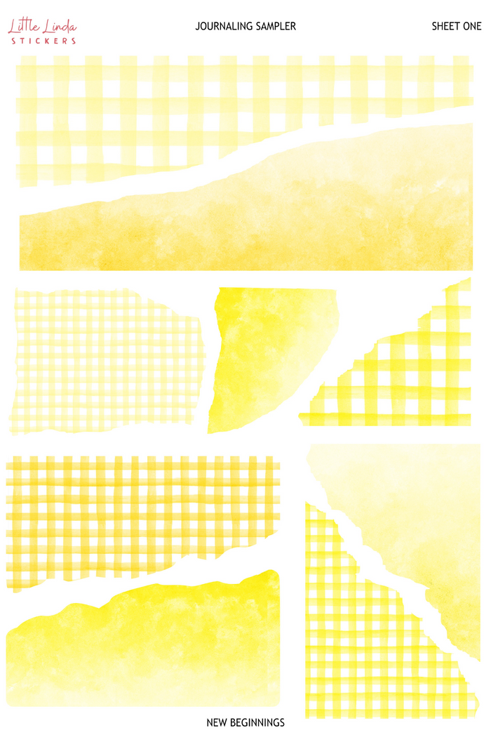 Gingham - Yellow