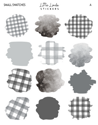 Gingham - Grey