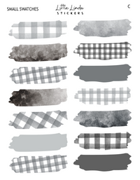 Gingham - Grey