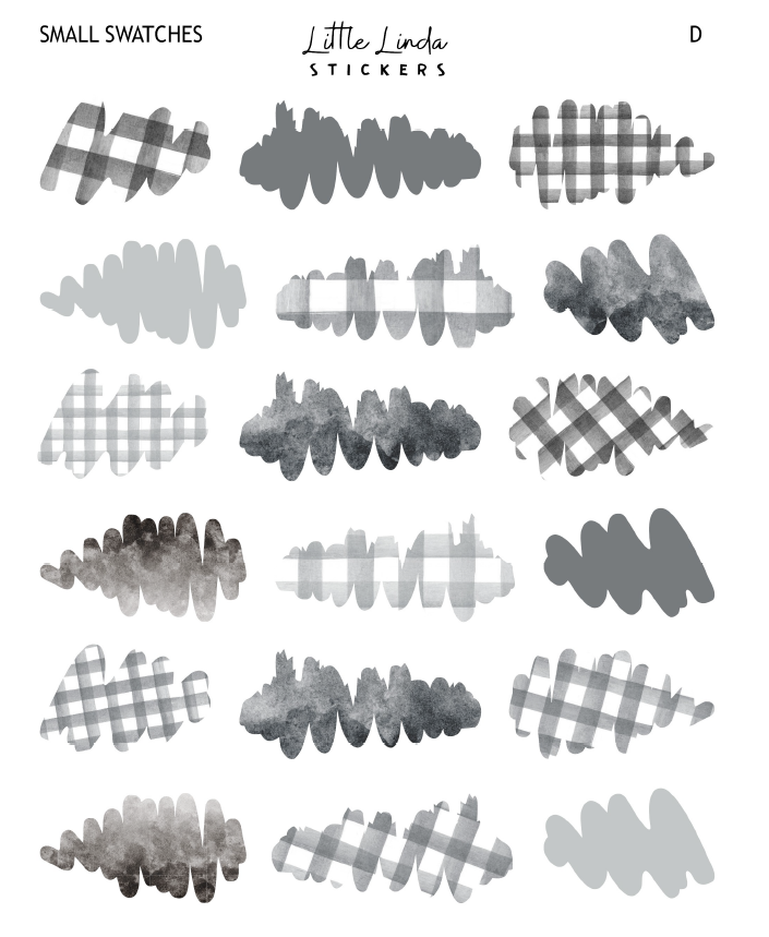 Gingham - Grey