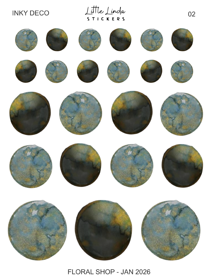 2026 Jan | Floral Shop | Inky Swatches