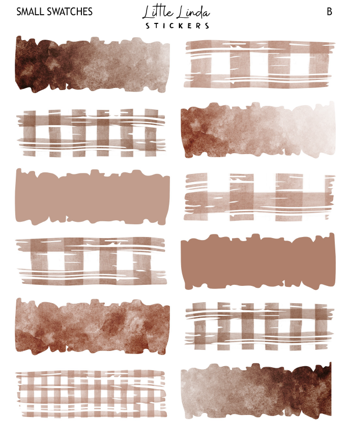 Gingham - Brown