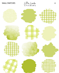 Gingham - Lime Green