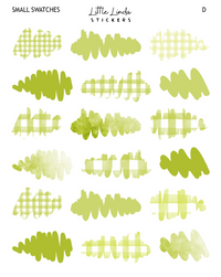 Gingham - Lime Green