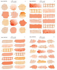Gingham - Orange