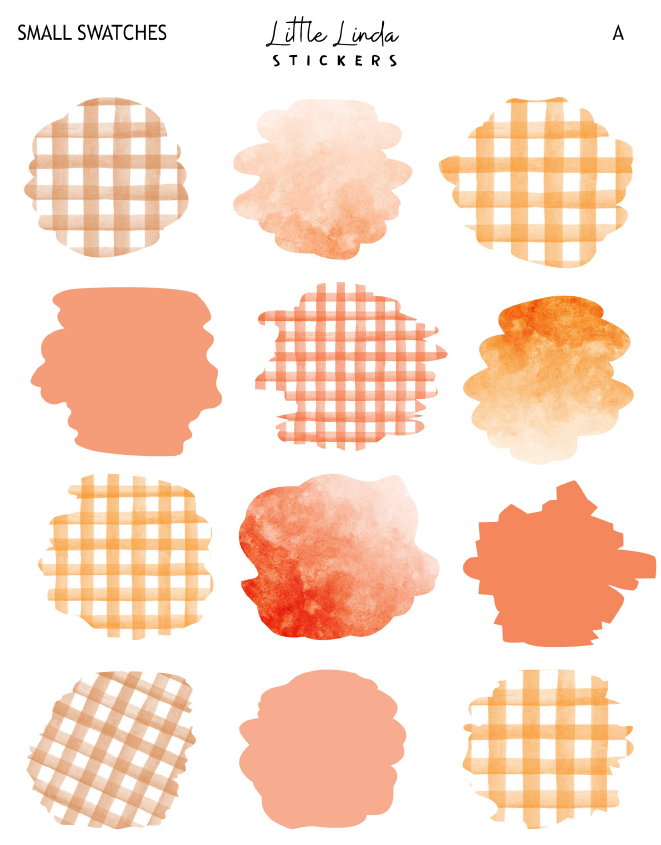 Gingham - Orange