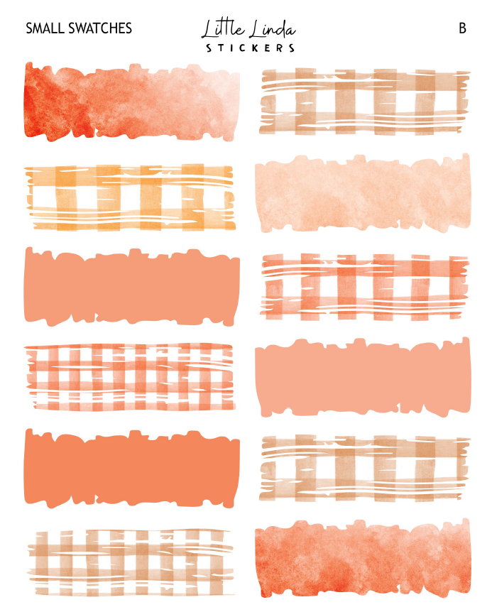Gingham - Orange
