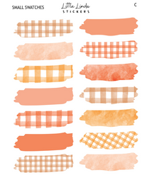 Gingham - Orange
