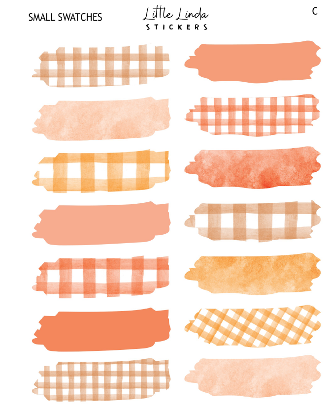 Gingham - Orange