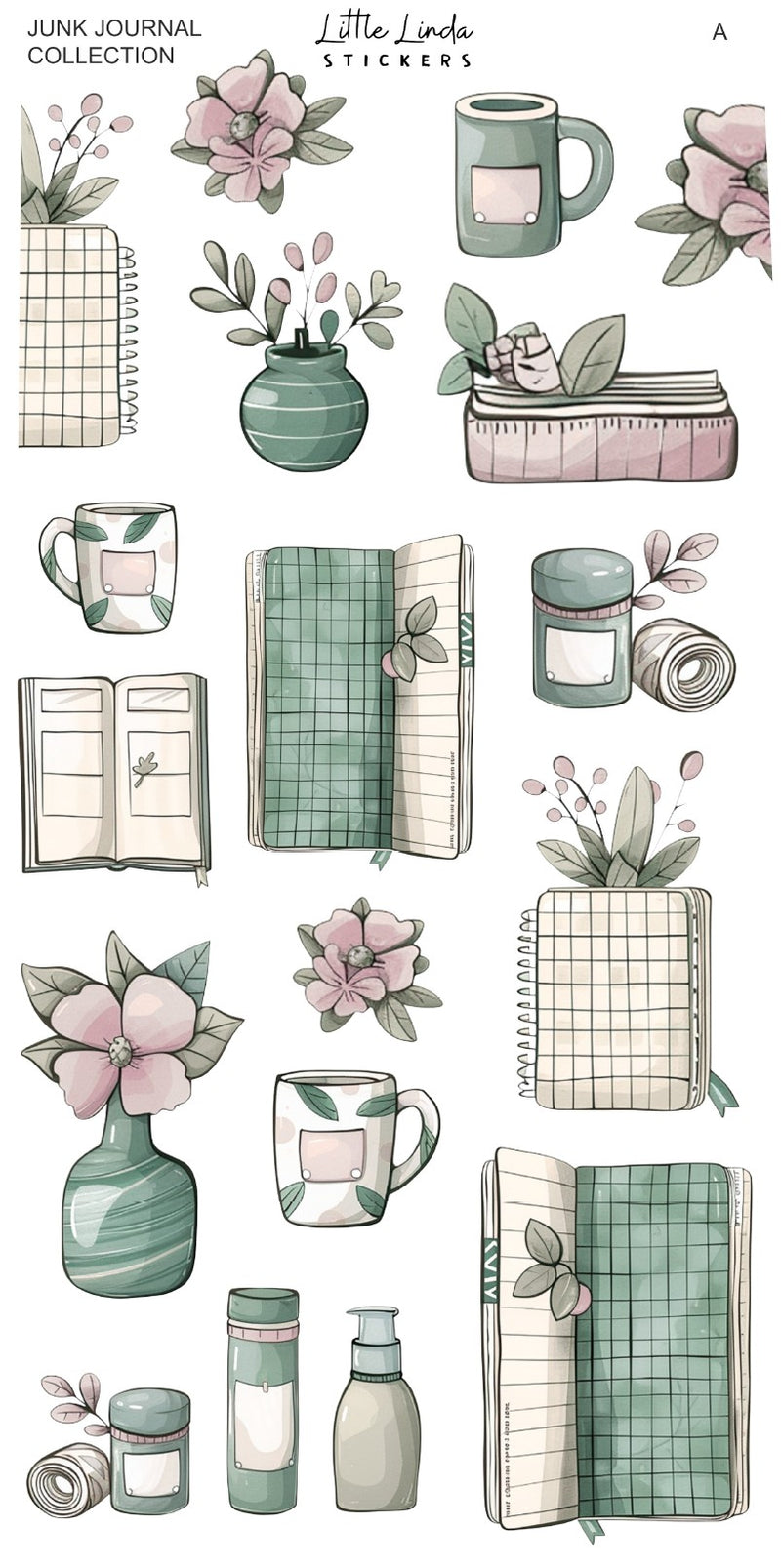Junk Journal | Deco Sheet A