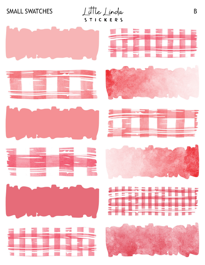 Gingham - Strawberry