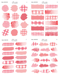 Gingham - Strawberry