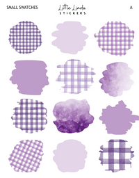 Gingham - Eggplant