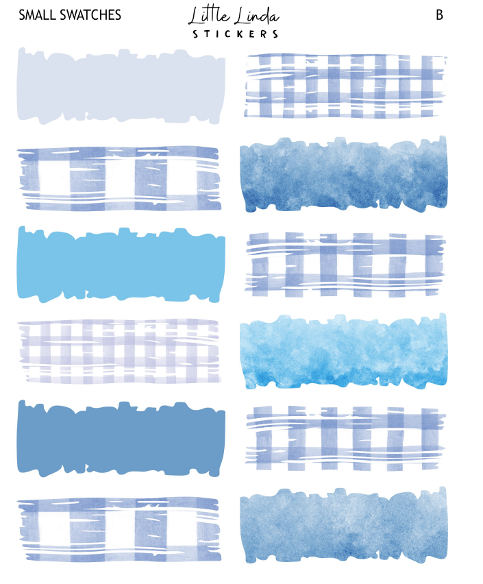Gingham - Sky Blue
